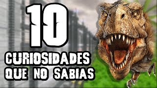 10 Curiosidades Que No Sabías  JURASSIC PARK OPERATION GENESIS [upl. by Sherfield627]