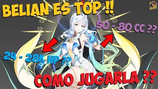 ¡¡ BELIAN SHOWCASE  ¡¡ ES DEMASIADO BUENA PARA PVP  ¿¿ CÓMO EQUIPARLA  Epic Seven [upl. by Eelrahs]