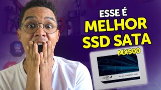 CRUCIAL MX500 O MELHOR SSD SATA com ÓTIMO CUSTO BENEFÍCIO Review Testes [upl. by Abert]