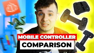 Ultimate Mobile Controller Comparison  Backbone VS Razor Kishi v2 VS Gamevice Flex [upl. by Leiru]