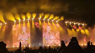 Eleni Foureira amp Noa Kirel Fuego Performance at Tel Aviv Hayarkon Park  2192023 [upl. by Arratal]