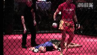 Carrasco vs Neal 1st Round KO Born To Fight [upl. by Bouchier]