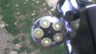 blow 38 blank revolver firing [upl. by Annoya]