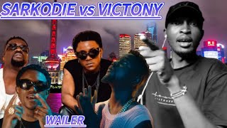 Sarkodie  Jailer ft Victony Official Video KENYAN REACTION🇰🇪🇬🇭🇳🇬 [upl. by Danica531]