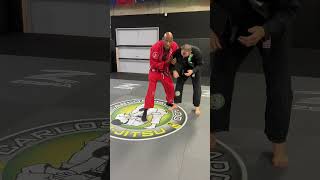 Setting up the fireman carry against a high level opponent selfdefenseskills bjjtakedowns [upl. by Cinnamon]