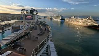 MSC Seaside early morning walkabout [upl. by Quintessa]