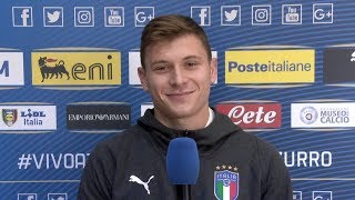 AskAzzurri Barella risponde alle domande dei tifosi [upl. by Yanetruoc]