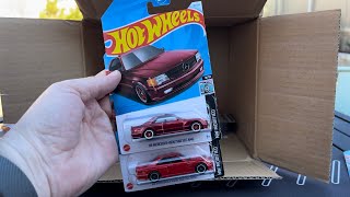 Lamley Unboxing Hot Wheels 2024 US D Case [upl. by Heidt379]