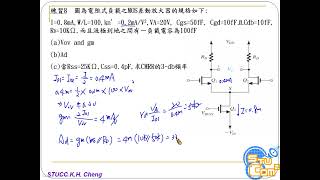 電子學差動放大器的頻率響應樹德科技大學電腦與通訊系 [upl. by Cassandra]