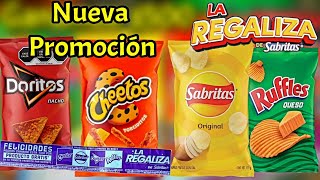 Promoción Actual CheetosDoritosRuffles La Regaliza De Sabritas ¿Donde Cambiar Nuestros Premios [upl. by Wrightson]