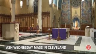 LIVE Ash Wednesday Mass at the Cathedral of St John the Evangelist in Cleveland [upl. by Rainah225]