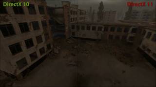 STALKER Call of Pripyat  DirectX 10 vs DirectX 11 [upl. by Ahsiym]