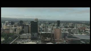 ADELAIDE  SOUTH AUSTRALIA CITY FROM TOP 4K SHOOT [upl. by Lenssen]