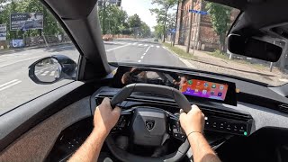 NEW Peugeot 3008 Allure 🇫🇷 2024 12 Hybrid 136hp 0100 POV Test Drive [upl. by Sugden371]