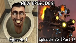 Skibidi Toilet 1  72 Part 1 All Episodes 60 FPS REMASTERED Gman Killed Astro Toilet Episode 77 [upl. by Denys]