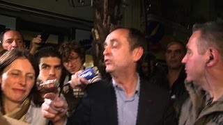 Béziers victoire de la liste Ménard soutenue par le FN [upl. by Huberman]