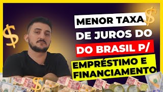 Onde ECONTRAR A MENOR TAXAS DE JUROS JUROS PARA EMPRESTIMOS E FINANCIMENTOS [upl. by Alemat149]