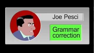 Joe Pesci Grammar Correction [upl. by Reiners]