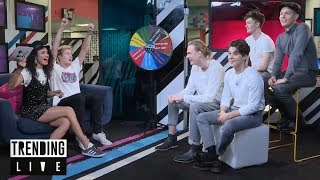 The Vamps get Wheely Personal  Trending Live [upl. by Ruprecht]