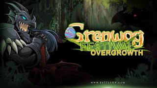 AQ  Adventure Quest  Battleon  Grenwog Festival 2022  Overgrowth [upl. by Adnir33]