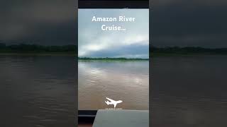 Amazon River Cruise adventure awaits amazontrip travel junglevibes shorts [upl. by Socram]