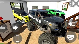 💥 POLICE FORTUNER 💥 INDIAN BIKE DRAVING 3D 💥 99 [upl. by Yadrahs]