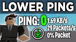 How to Lower Ping in Roblox 2024  Fix HIGH Ping in Roblox  Full Guide [upl. by Fanya]