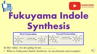 Fukuyama Indole Synthesis [upl. by Emorej]