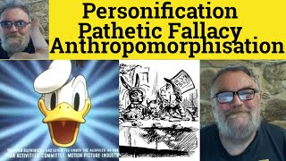 🔵 Pathetic Fallacy vs Anthropomorphisation vs Personification  Pathetic Fallacy Meaning  Personify [upl. by Alol]