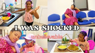 HOSPITAL VISIT amp this happened  See who now makes her own DINNER  vlog [upl. by Azne]