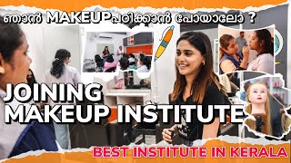 ഞാൻ MAKEUP പഠിക്കാൻ പോയാലോ VLCC INSTITUTE KOCHI VLOG sruthy sathyan [upl. by Wemolohtrab]