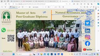 Course Description NRG TISS Hyderabad [upl. by Cherianne]