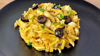 BACALAO DORADO Bacalhau a bras Auténtica receta portuguesa ¡¡FÁCIL 🐟 [upl. by Maag802]