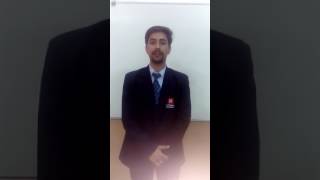 MBA SRM VIDEO RESUME RISHI SHARMA [upl. by Ykvir]