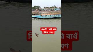 নিকলী বেরি বাঁধে নৌকা ভ্রমণ।পাখিরা উড়ে কি সুন্দর।shorts youtubeshorts nature travel youtube yt [upl. by Aneelehs240]