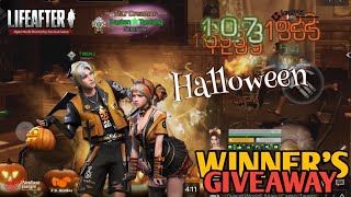 LIFEAFTER Halloween Giveaway WINNERS [upl. by Budding]