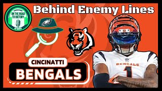 Behind Enemy Lines Eagles Wk 8 Opponent Cincinnati Bengals  Depth Chart Stats Standings amp More [upl. by Yorgerg760]