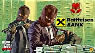 GTA 5 SHQIP  Vjedhja e Raiffeisen Bank   SHQIPGaming [upl. by Silver]