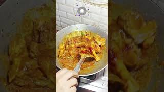 bhindi Chicken recipe shortvedio indianrecipes [upl. by Durer]