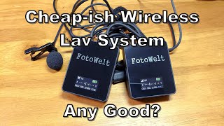 FotoWelt Air Wireless Mic System Review [upl. by Ynej]