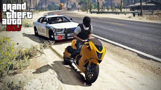 GTA 5 Roleplay  DOJ 396  Fastest Speeding Ticket [upl. by Ennaisoj]