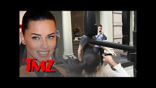 Adriana Lima Smacks Her Super Hot Head Into a Bar  TMZ [upl. by Otter]