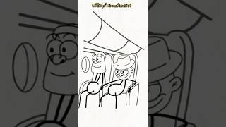 When its your first time in flight ✈️ meme 🤣 ‎RoyAnimation1991 2danimation animation meme [upl. by Supen]