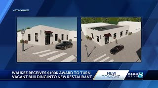 City of Waukee gets state funding for new restaurant [upl. by Niltac]