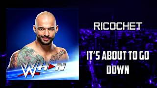 WWE Ricochet  Its About To Go Down Entrance Theme  AE Arena Effects [upl. by Akeim6]