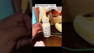 Morning pump chill breastfeeding increasemilksupply [upl. by Mahla750]