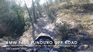 Last 2021 BMW F650 Funduro Off Road Route [upl. by Llireva]