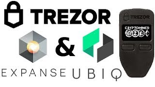 Ubiq amp Expanse on Trezor Wallet How to use Myetherwallet with UBQ amp EXP [upl. by Favien]