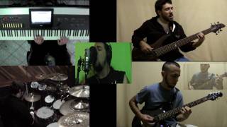 Dream Theater – Lifting Shadows Off a Dream – SPLIT SCREEN COVERS – VRA [upl. by Fabri]