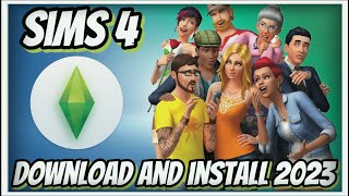 Sims 4  Install with DLC  TUTORIAL 2023 [upl. by Cordova70]